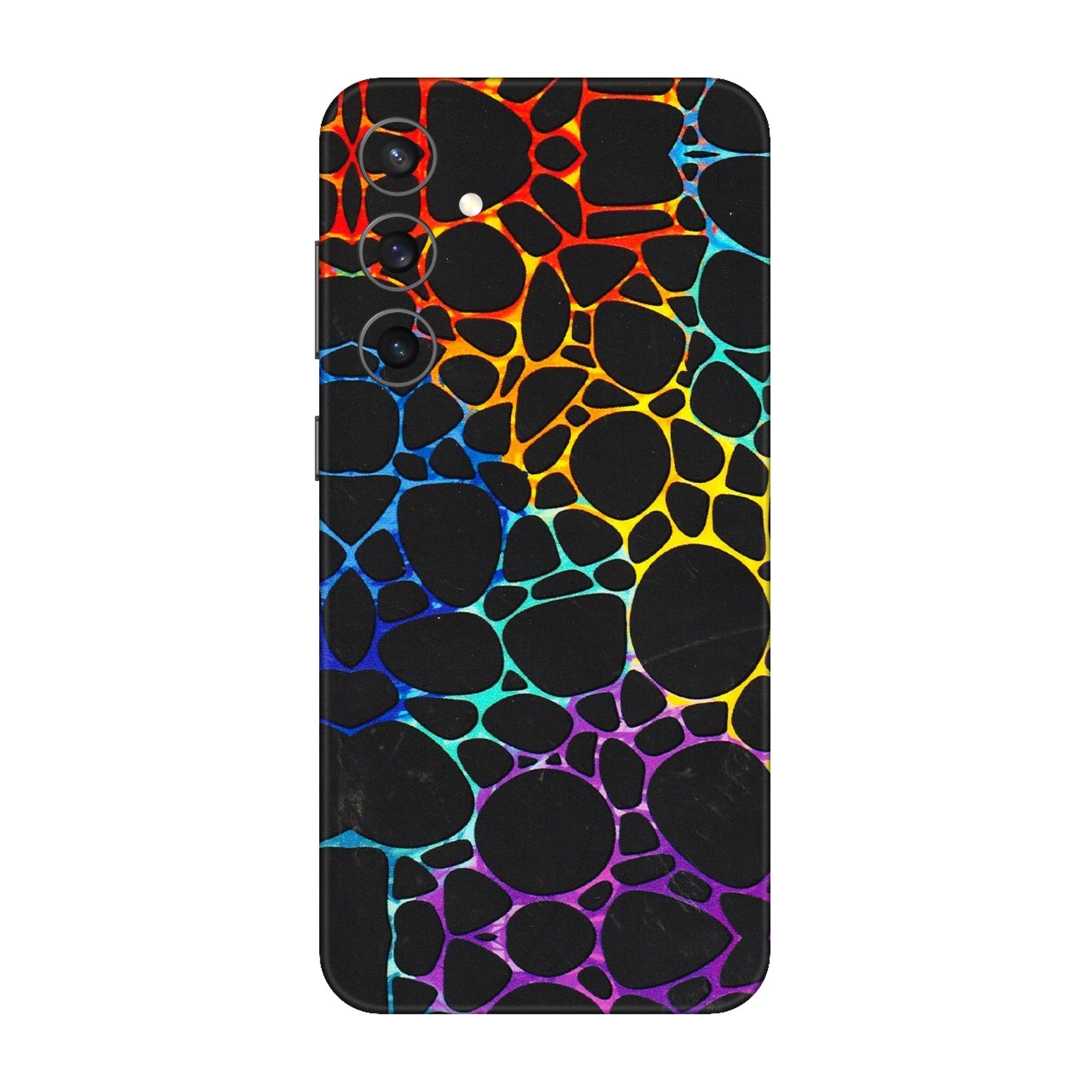 Samsung A/S Series Phone Skins (All Models) - Abstract Art MultiColour - 3D Embossed Finish (L-133) Samsung Galaxy S23 FE (5G)