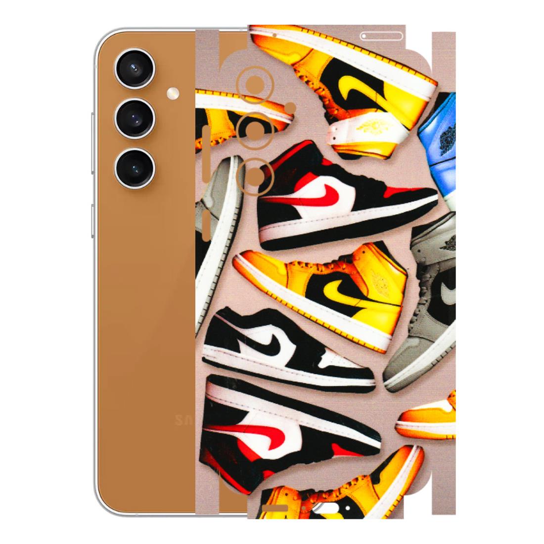 Samsung A/S Series Phone Skins (All Models) - Sneaker Lover - 3D Embossed Finish (L-135) Samsung Galaxy S23 FE (5G)