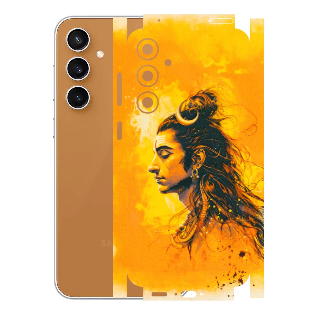 Samsung A/S Series Phone Skins (All Models) - Shiv Shakti - 3D Embossed Finish (L-14) Samsung Galaxy S23 FE (5G)