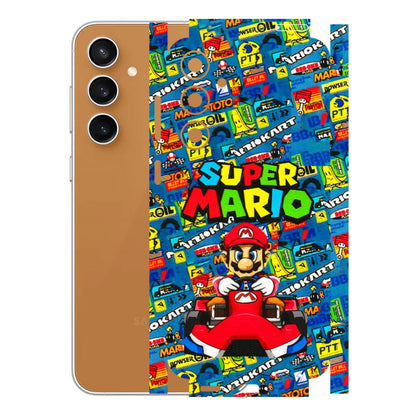 Samsung A/S Series Phone Skins (All Models) - Super Mario Kart - 3D Embossed Finish (L-140) Samsung Galaxy S23 FE (5G)