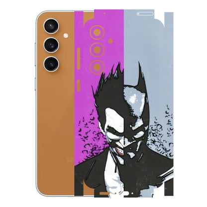 Samsung A/S Series Phone Skins (All Models) - Batman & Joker - 3D Embossed Finish (L-143) Samsung Galaxy S23 FE (5G)