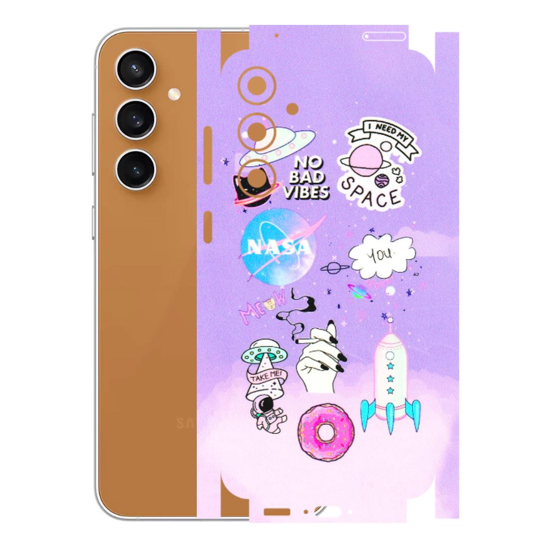 Samsung A/S Series Phone Skins (All Models) - I Need My Nasa Skin - 3D Embossed Finish (L-149) Samsung Galaxy S23 FE (5G)