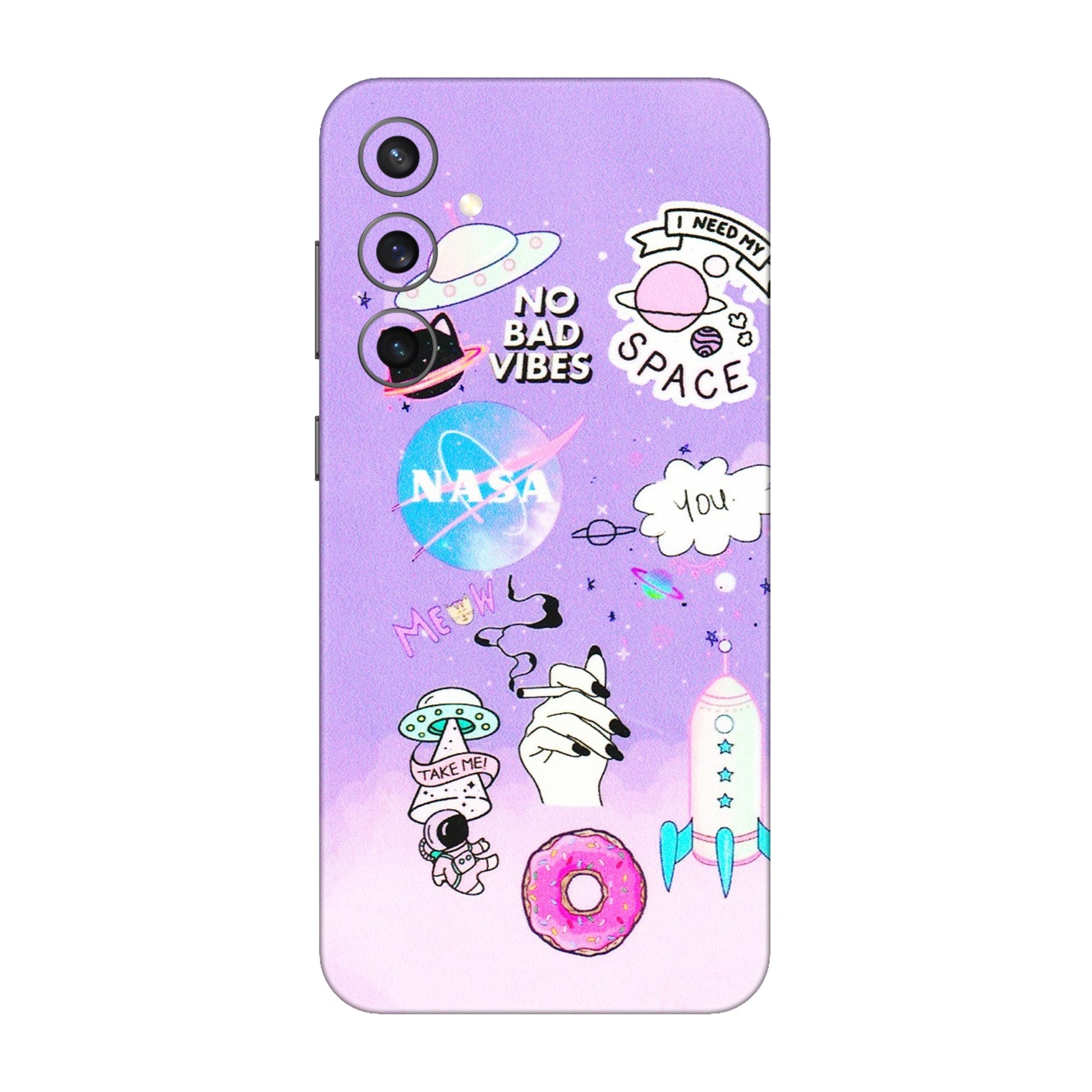 Samsung A/S Series Phone Skins (All Models) - I Need My Nasa Skin - 3D Embossed Finish (L-149) Samsung Galaxy S23 FE (5G)