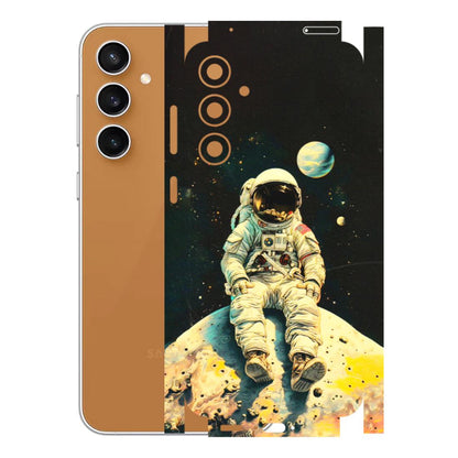Samsung A/S Series Phone Skins (All Models) - Astronaut in Space - 3D Embossed Finish (L-16) Samsung Galaxy S23 FE (5G)