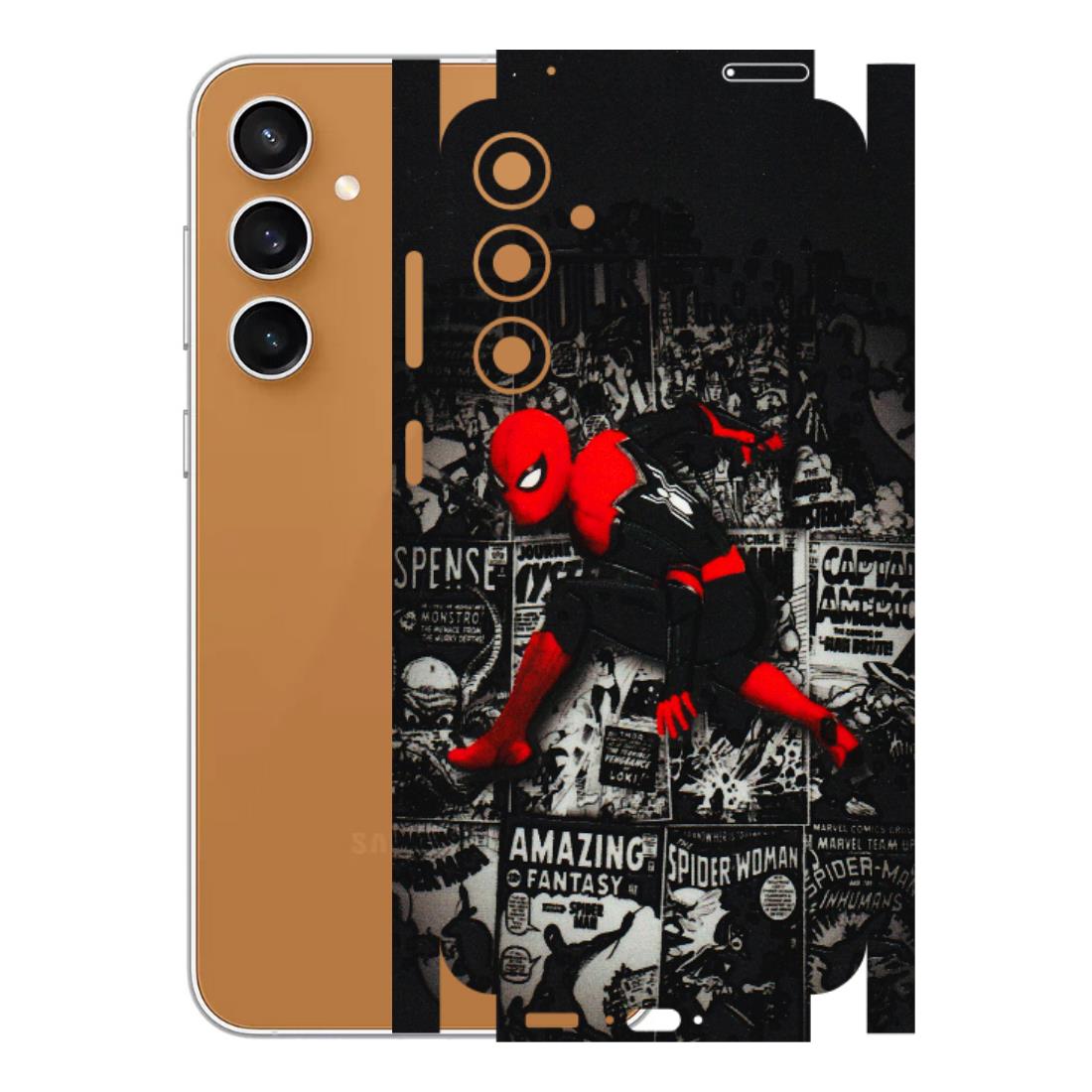 Samsung A/S Series Phone Skins (All Models) - SpiderMan New - 3D Embossed Finish (L-162) Samsung Galaxy S23 FE (5G)