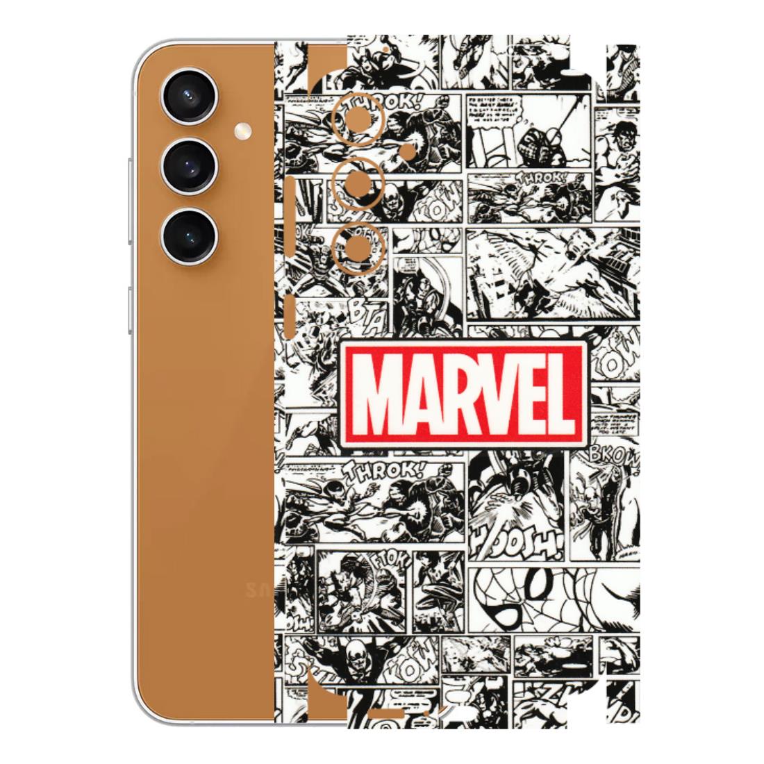 Samsung A/S Series Phone Skins (All Models) - Marvel Comic - 3D Embossed Finish (L-171) Samsung Galaxy S23 FE (5G)