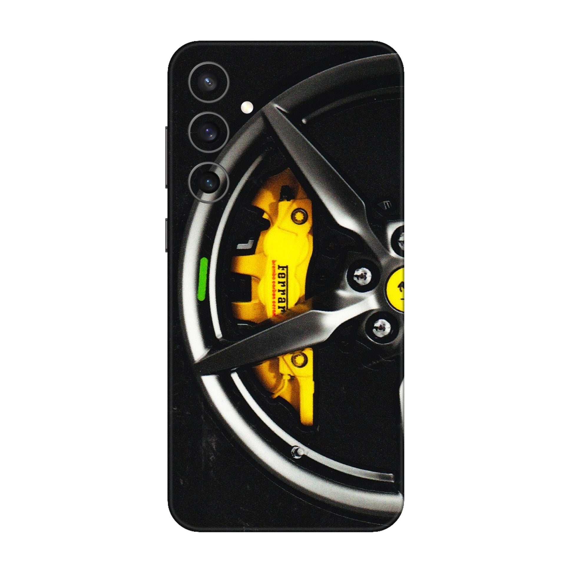Samsung A/S Series Phone Skins (All Models) - Ferrari Wheel Alloy - 3D Embossed Finish (L-173) Samsung Galaxy S23 FE (5G)
