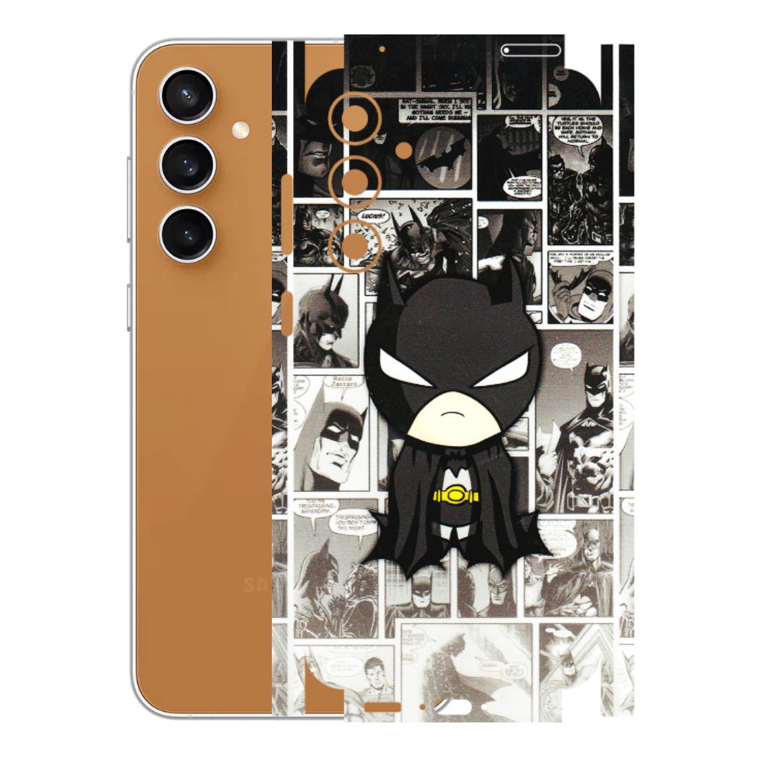 Samsung A/S Series Phone Skins (All Models) - Toon Batman - 3D Embossed Finish (L-182) Samsung Galaxy S23 FE (5G)
