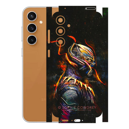 Samsung A/S Series Phone Skins (All Models) - Black Panther - 3D Embossed Finish (L-190) Samsung Galaxy S23 FE (5G)