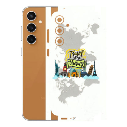 Samsung A/S Series Phone Skins (All Models) - Travel Therapy - 3D Embossed Finish (L-199) Samsung Galaxy S23 FE (5G)