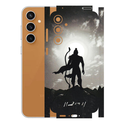 Samsung A/S Series Phone Skins (All Models) - Jai Siya Ram - 3D Embossed Finish (L-200) Samsung Galaxy S23 FE (5G)