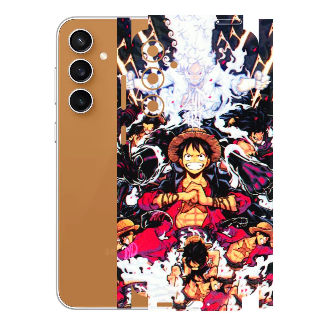 Samsung A/S Series Phone Skins (All Models) - Luffy Anime Character - 3D Embossed Finish (L-203) Samsung Galaxy S23 FE (5G)