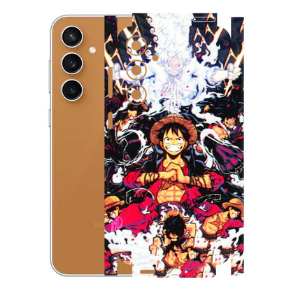 Samsung A/S Series Phone Skins (All Models) - Luffy Anime Character - 3D Embossed Finish (L-203) Samsung Galaxy S23 FE (5G)