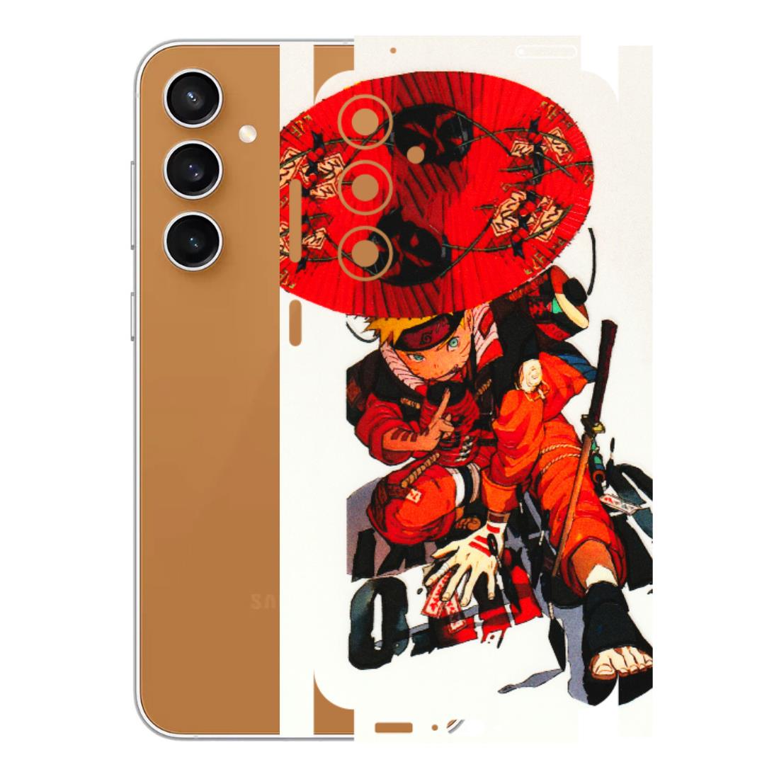 Samsung A/S Series Phone Skins (All Models) - Naruto - 3D Embossed Finish (L-208) Samsung Galaxy S23 FE (5G)