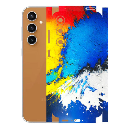 Samsung A/S Series Phone Skins (All Models) - Acrylic Paint Spill - 3D Embossed Finish (L-229) Samsung Galaxy S23 FE (5G)