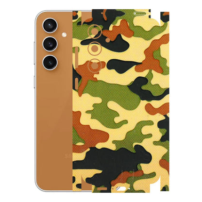 Samsung A/S Series Phone Skins (All Models) - Indian Military - 3D Embossed Finish (L-234) Samsung Galaxy S23 FE (5G)