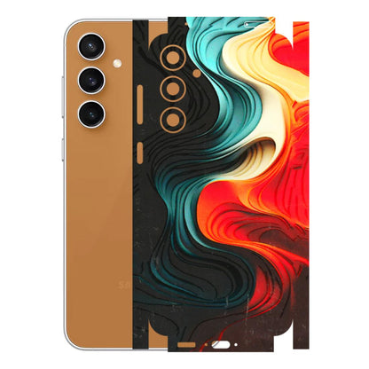 Samsung A/S Series Phone Skins (All Models) - The Silky Swirl - 3D Embossed Finish (L-240) Samsung Galaxy S23 FE (5G)