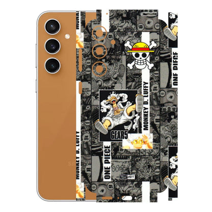 Samsung A/S Series Phone Skins (All Models) - Cuffy Anime MonkeyCamic - 3D Embossed Finish (L-242) Samsung Galaxy S23 FE (5G)