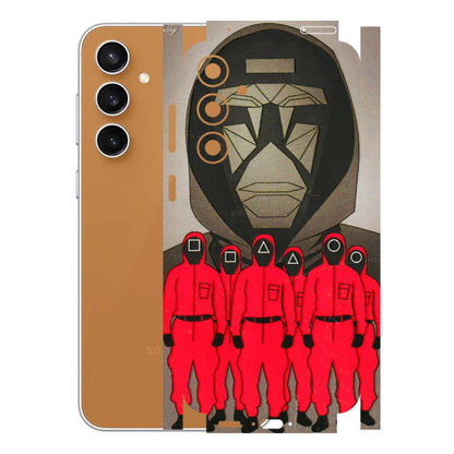 Samsung A/S Series Phone Skins (All Models) - Squid Game Hero - 3D Embossed Finish (L-245) Samsung Galaxy S23 FE (5G)