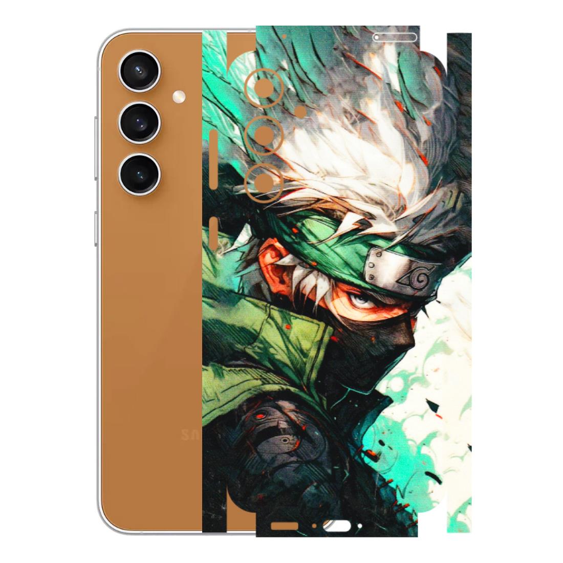 Samsung A/S Series Phone Skins (All Models) - Kakashi Side Profile - 3D Embossed Finish (L-249) Samsung Galaxy S23 FE (5G)