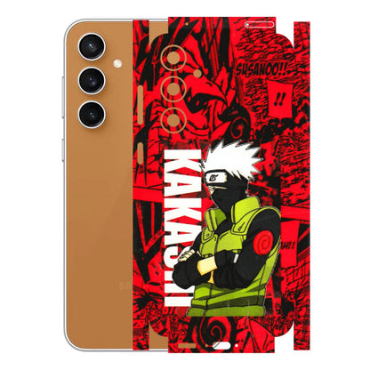Samsung A/S Series Phone Skins (All Models) - Kakashi Red Anime - 3D Embossed Finish (L-251) Samsung Galaxy S23 FE (5G)
