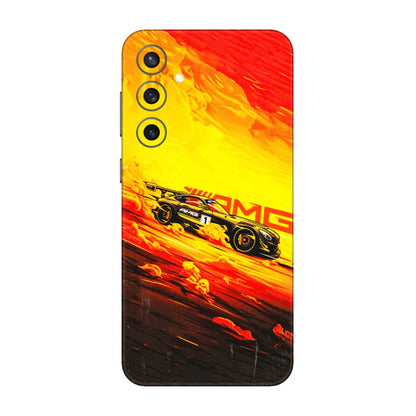 Samsung A/S Series Phone Skins (All Models) - AMG Car Speed Cover - 3D Embossed Finish (L-256) Samsung Galaxy S23 FE (5G)