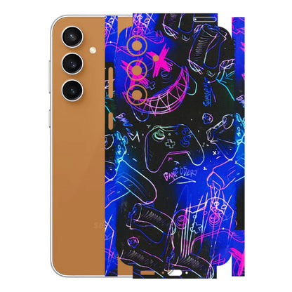 Samsung A/S Series Phone Skins (All Models) - Gamers Paradise - 3D Embossed Finish (L-258) Samsung Galaxy S23 FE (5G)