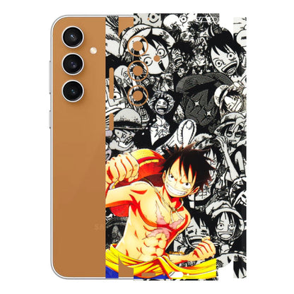 Samsung A/S Series Phone Skins (All Models) - Anime Comics Games Doodles - 3D Embossed Finish (L-27) Samsung Galaxy S23 FE (5G)