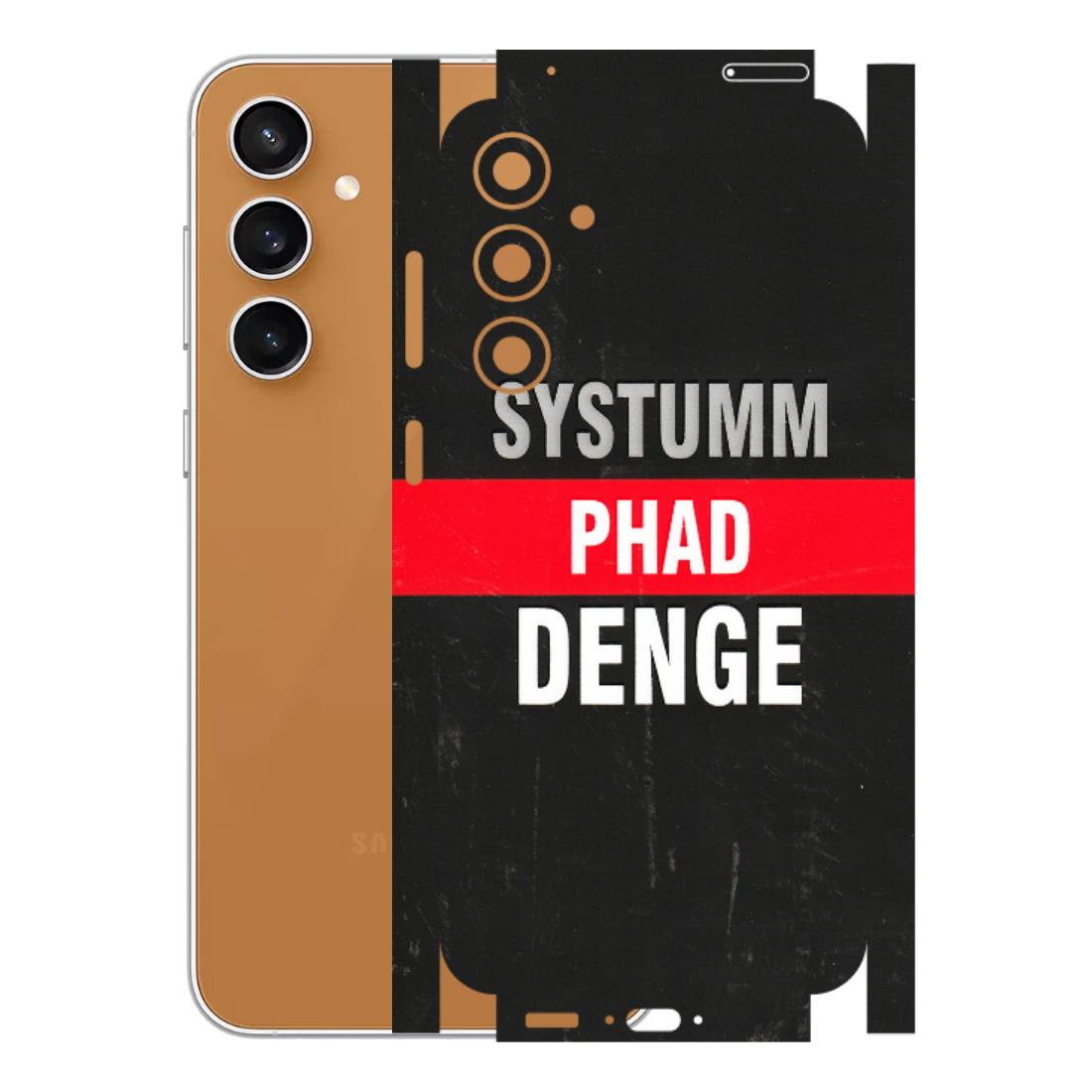 Samsung A/S Series Phone Skins (All Models) - Systumm Phad Denge - 3D Embossed Finish (L-278) Samsung Galaxy S23 FE (5G)