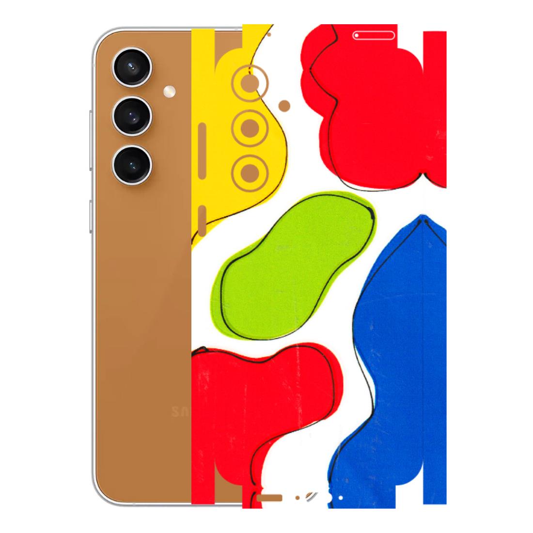 Samsung A/S Series Phone Skins (All Models) - RGB Colour Paint - 3D Embossed Finish (L-284) Samsung Galaxy S23 FE (5G)