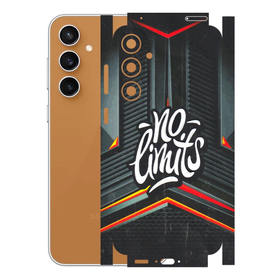 Samsung A/S Series Phone Skins (All Models) - No Limits - 3D Embossed Finish (L-286) Samsung Galaxy S23 FE (5G)