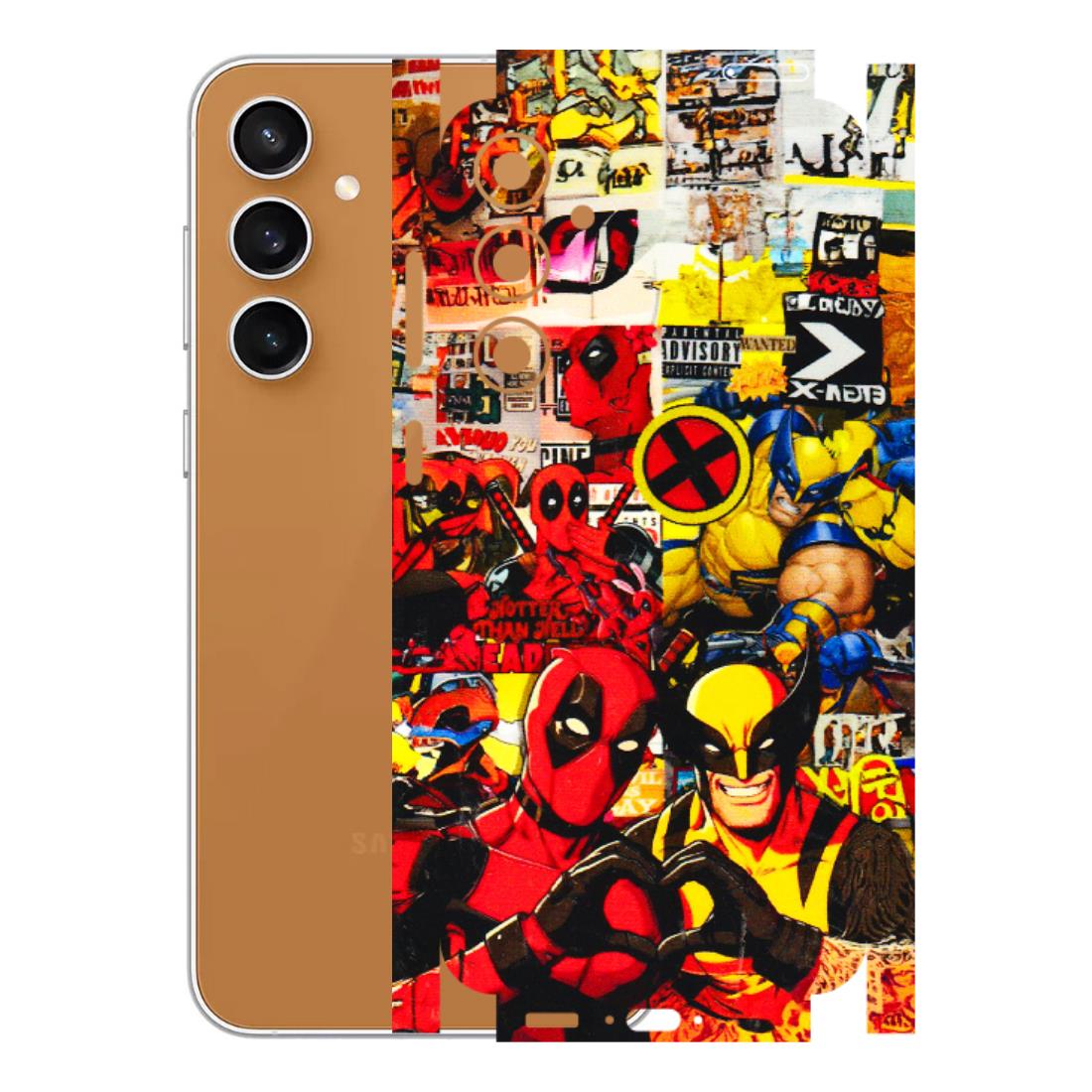 Samsung A/S Series Phone Skins (All Models) - Spidy Wolverine - 3D Embossed Finish (L-310) Samsung Galaxy S23 FE (5G)