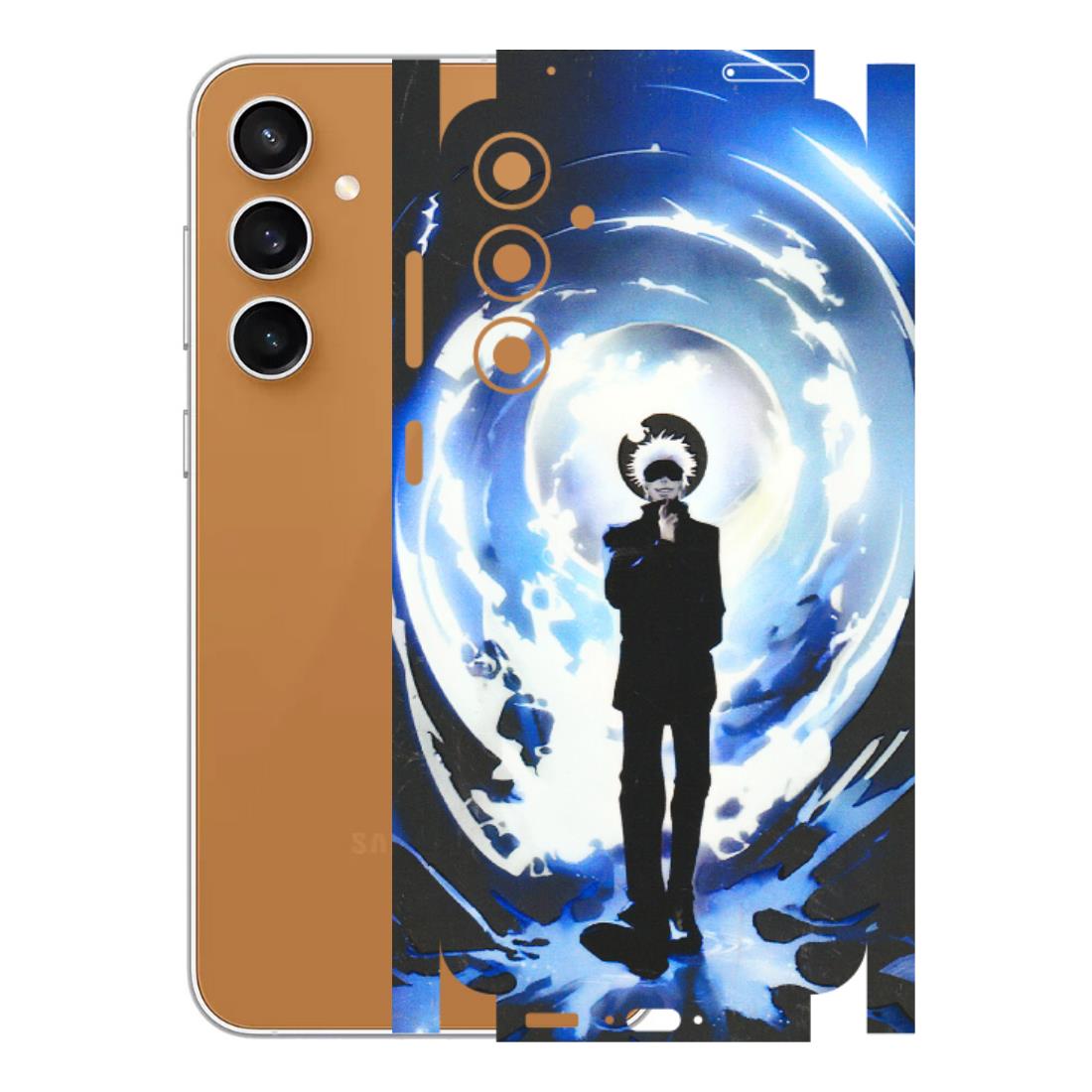 Samsung A/S Series Phone Skins (All Models) - Jujustu Kaisen Anime Manga - 3D Embossed Finish (L-317) Samsung Galaxy S23 FE (5G)