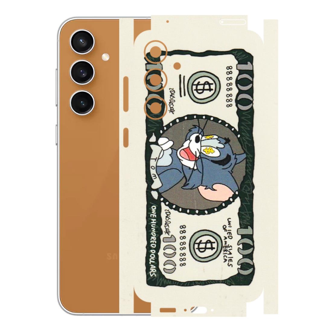 Samsung A/S Series Phone Skins (All Models) - Tom Hundred Dollar - 3D Embossed Finish (L-324) Samsung Galaxy S23 FE (5G)