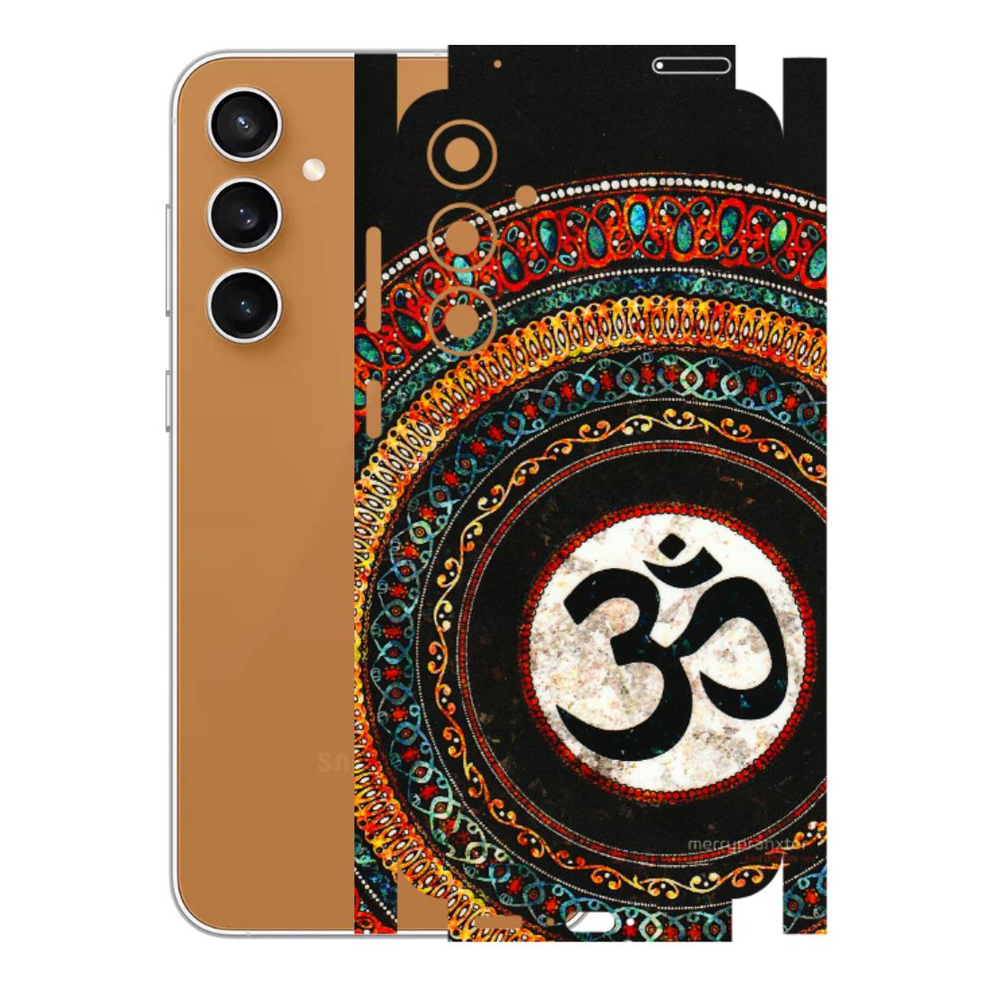 Samsung A/S Series Phone Skins (All Models) - Aum Chant Abstract - 3D Embossed Finish (L-42) Samsung Galaxy S23 FE (5G)