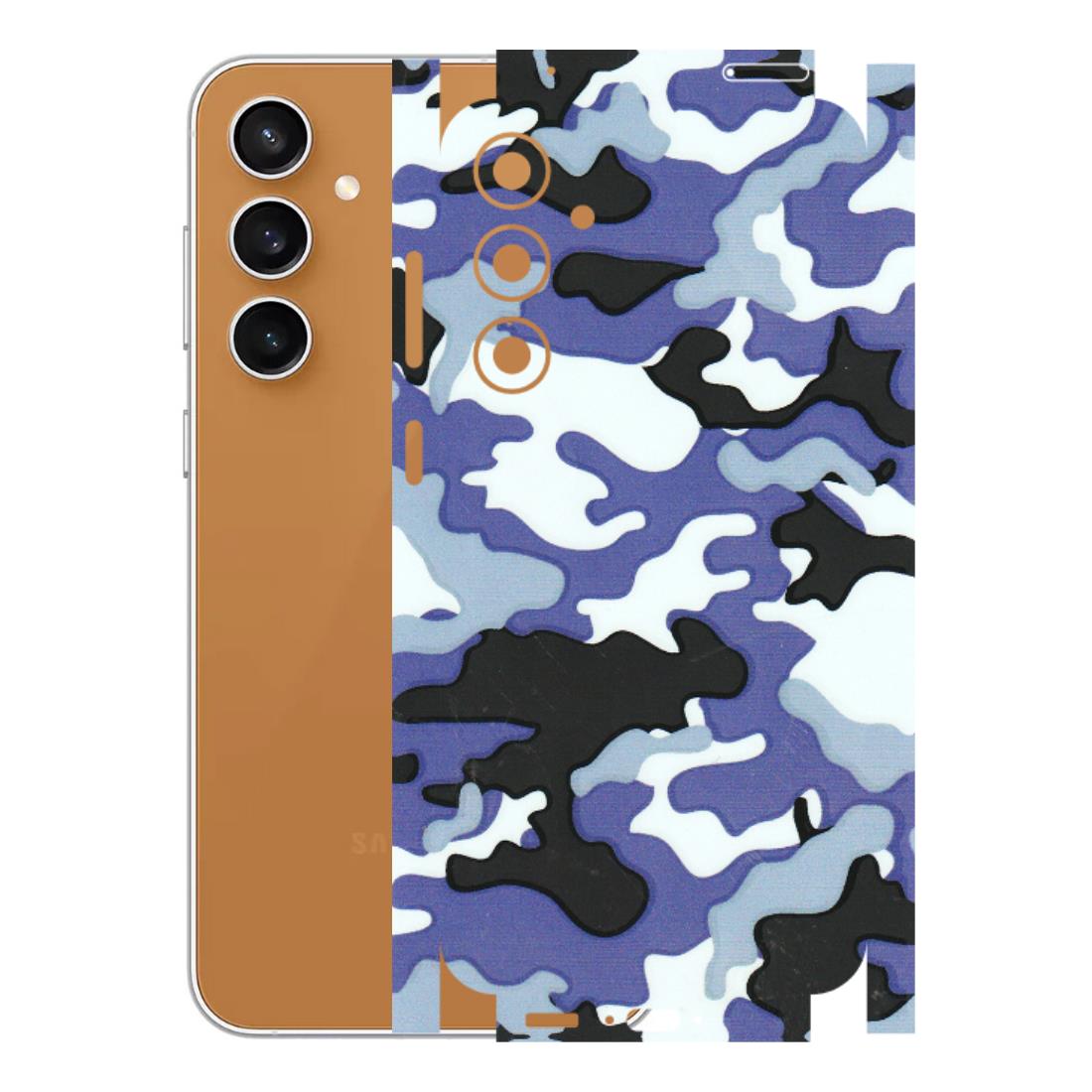 Samsung A/S Series Phone Skins (All Models) - Powerfull Military Camoflauge - 3D Embossed Finish (L-49) Samsung Galaxy S23 FE (5G)