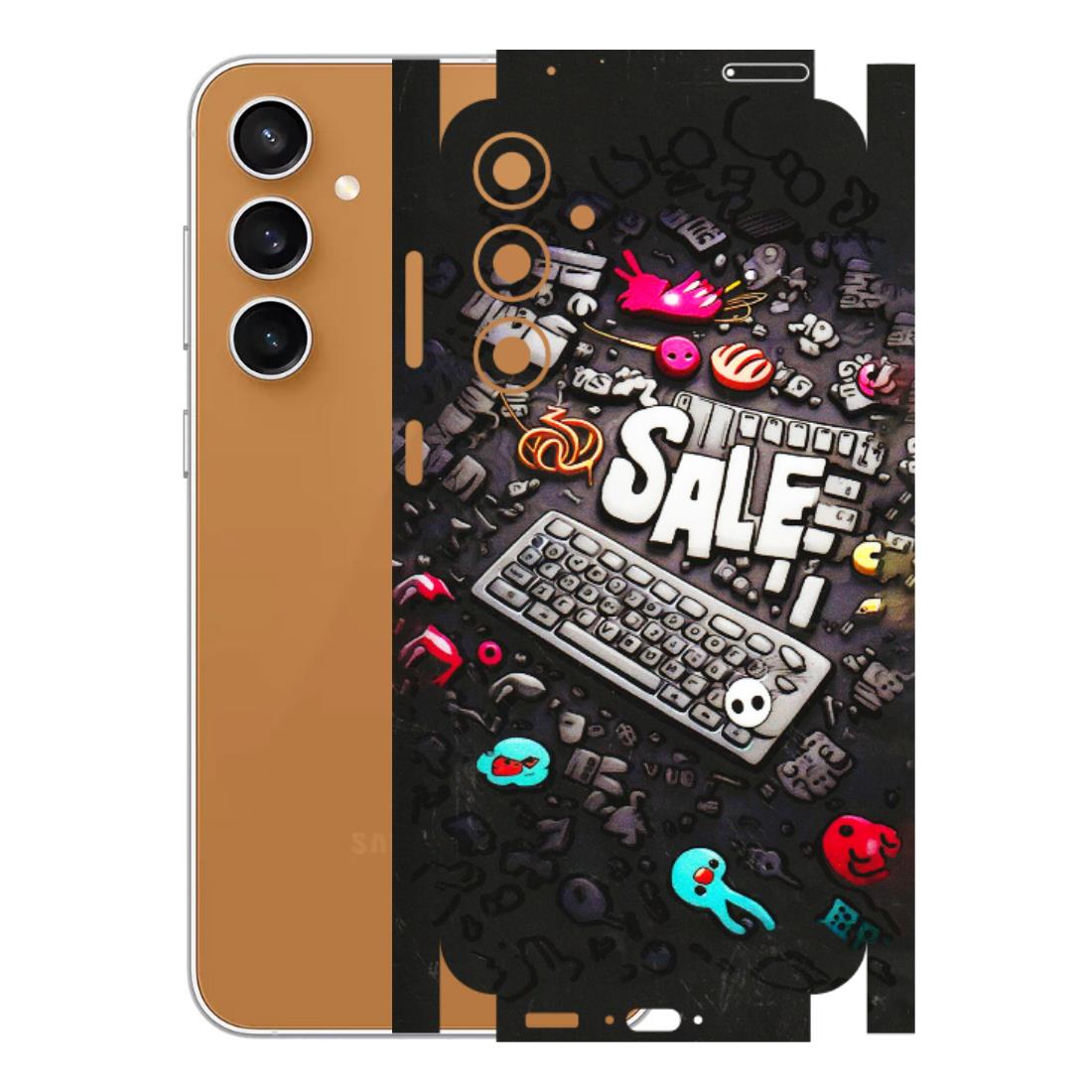 Samsung A/S Series Phone Skins (All Models) - Gadgets Sale - 3D Embossed Finish (L-50) Samsung Galaxy S23 FE (5G)