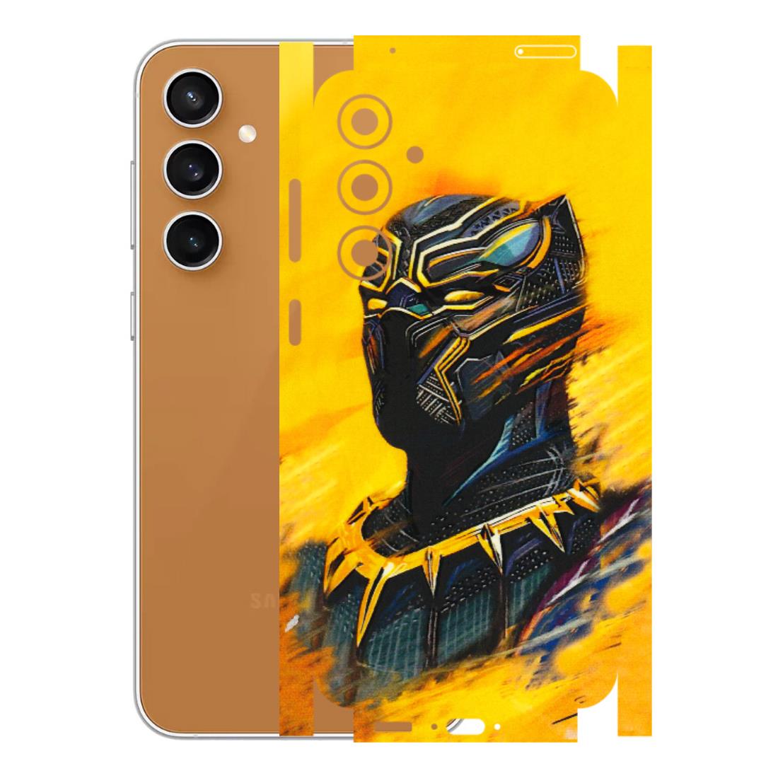 Samsung A/S Series Phone Skins (All Models) - Yellow Panther - 3D Embossed Finish (L-54) Samsung Galaxy S23 FE (5G)