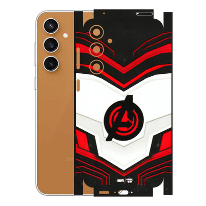 Samsung A/S Series Phone Skins (All Models) - Avengers Logo - 3D Embossed Finish (L-55) Samsung Galaxy S23 FE (5G)