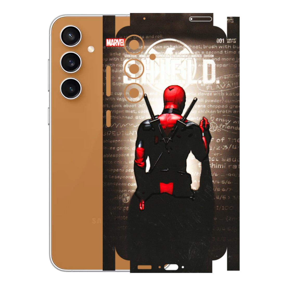 Samsung A/S Series Phone Skins (All Models) - Deadpool - 3D Embossed Finish (L-56) Samsung Galaxy S23 FE (5G)