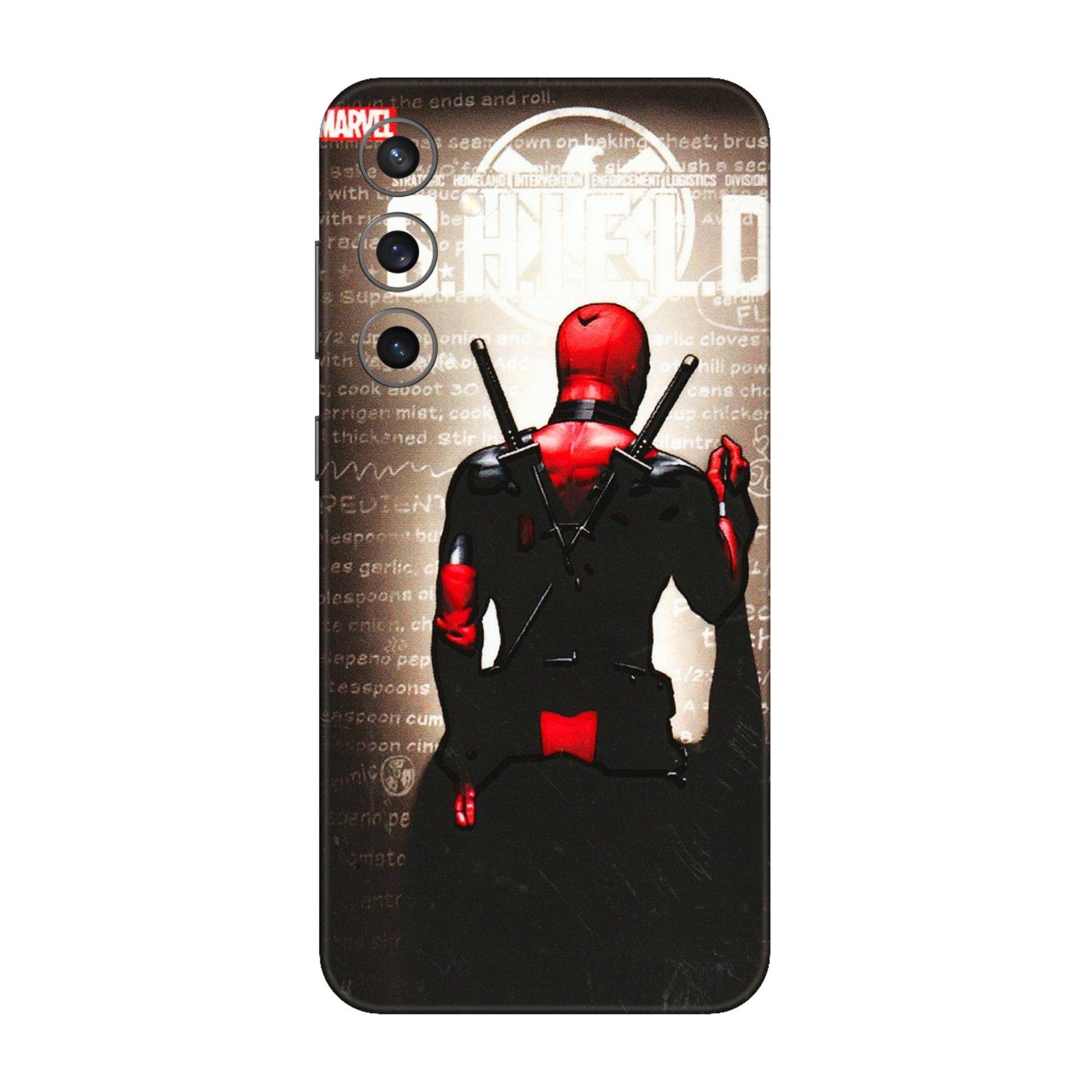 Samsung A/S Series Phone Skins (All Models) - Deadpool - 3D Embossed Finish (L-56) Samsung Galaxy S23 FE (5G)
