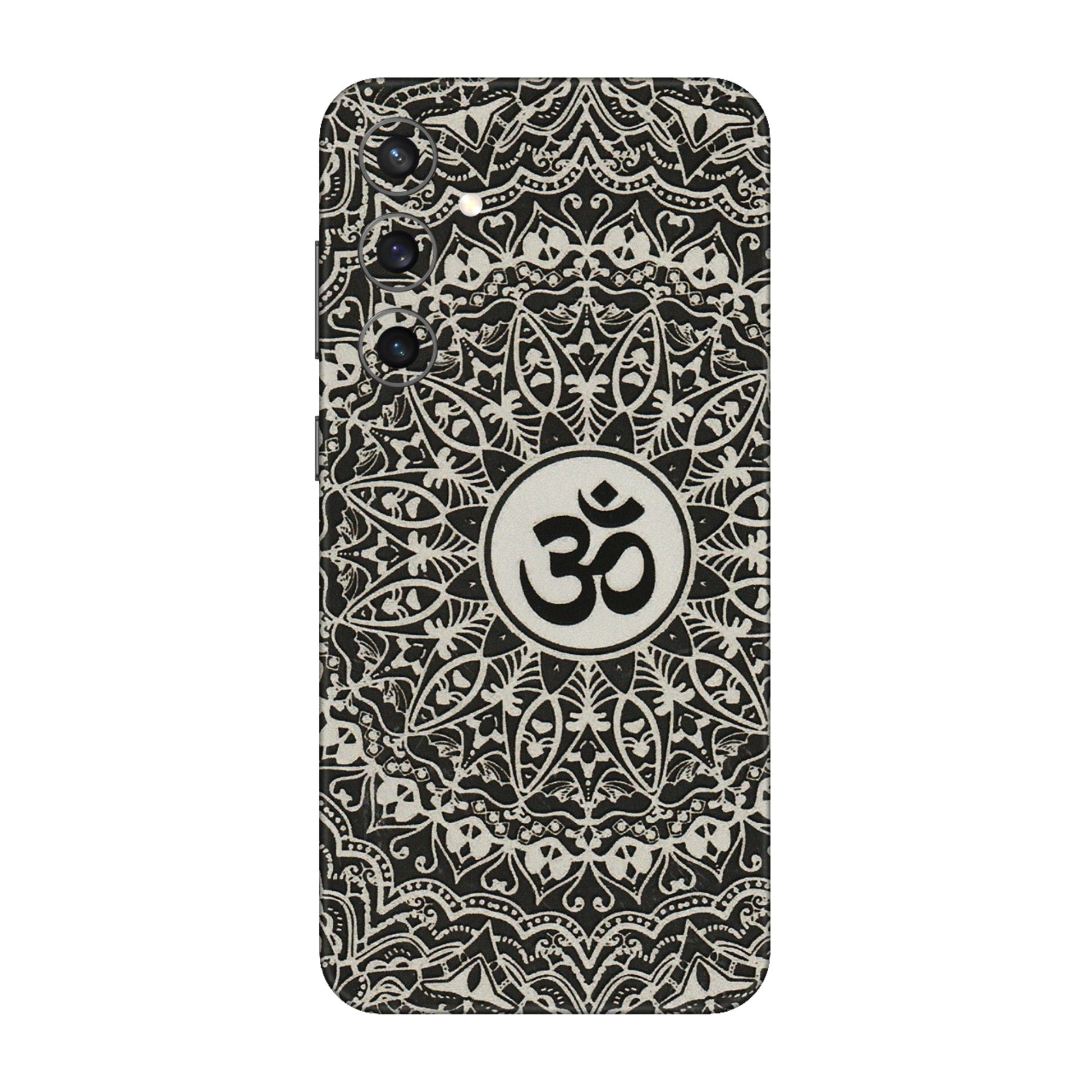 Samsung A/S Series Phone Skins (All Models) - Aum Elegant Mandala - 3D Embossed Finish (L-62) Samsung Galaxy S23 FE (5G)