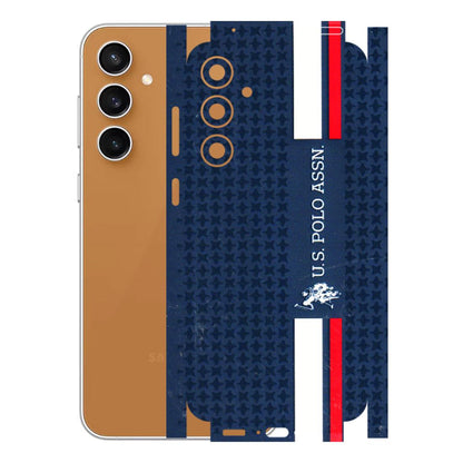 Samsung A/S Series Phone Skins (All Models) - US POLO Designer Brand - 3D Embossed Finish (L-65) Samsung Galaxy S23 FE (5G)