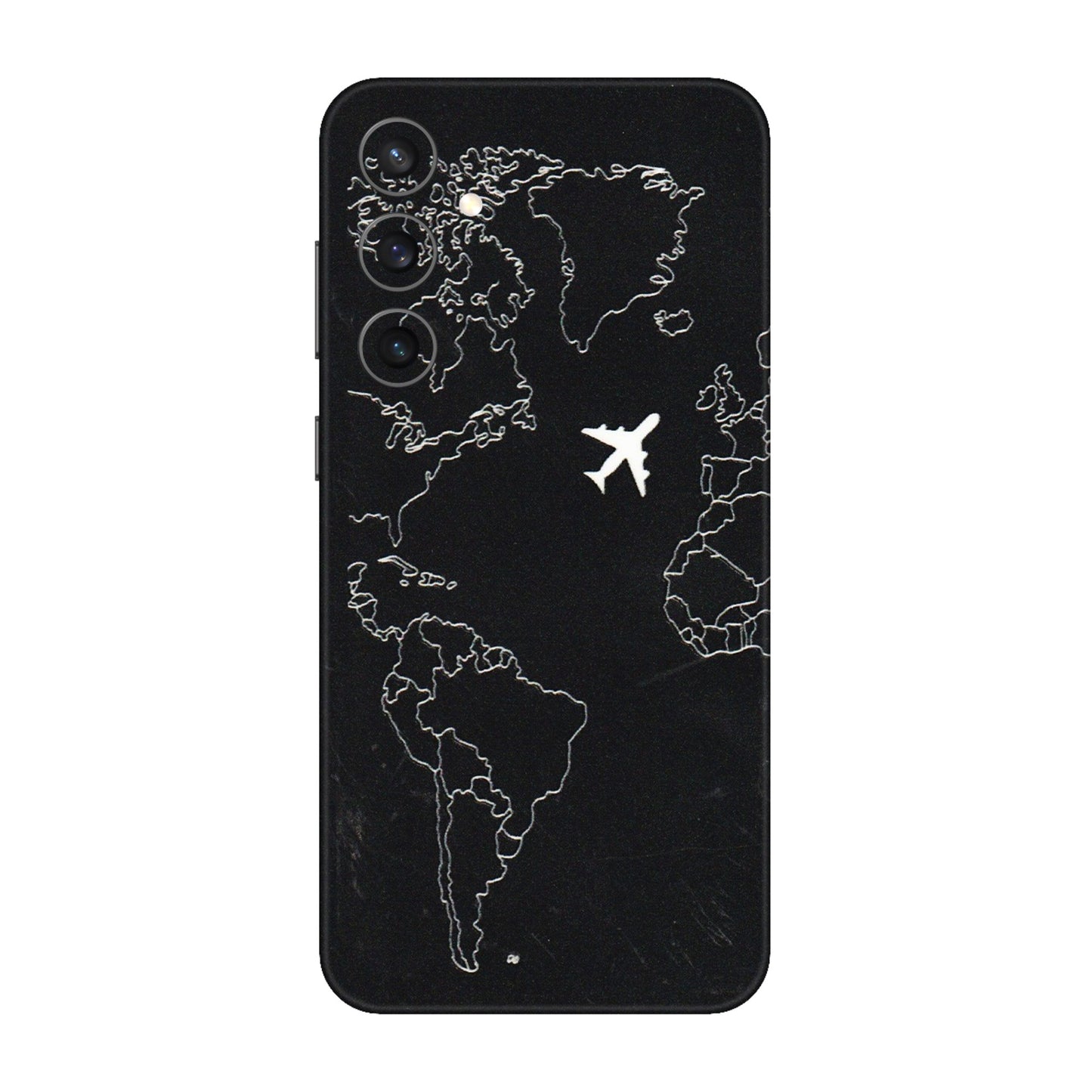 Samsung A/S Series Phone Skins (All Models) - Never Ending Travel - 3D Embossed Finish (L-79) Samsung Galaxy S23 FE (5G)