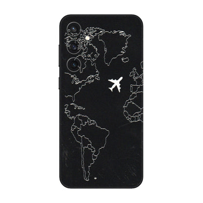 Samsung A/S Series Phone Skins (All Models) - Never Ending Travel - 3D Embossed Finish (L-79) Samsung Galaxy S23 FE (5G)