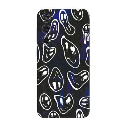 Samsung A/S Series Phone Skins (All Models) - Distorted Smileys - 3D Embossed Finish (L-92) Samsung Galaxy S23 FE (5G)
