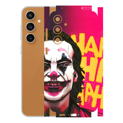 Samsung A/S Series Phone Skins (All Models) - Joker Evil Laugh - 3D Embossed Finish (L-97) Samsung Galaxy S23 FE (5G)