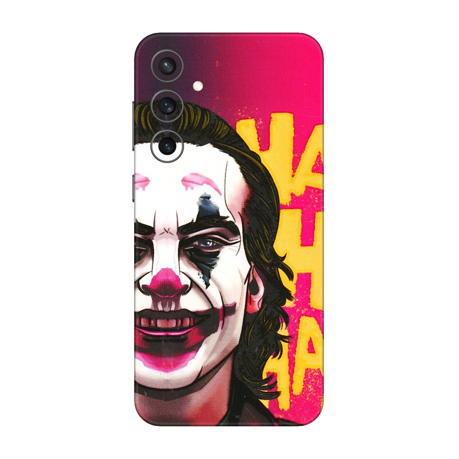 Samsung A/S Series Phone Skins (All Models) - Joker Evil Laugh - 3D Embossed Finish (L-97) Samsung Galaxy S23 FE (5G)