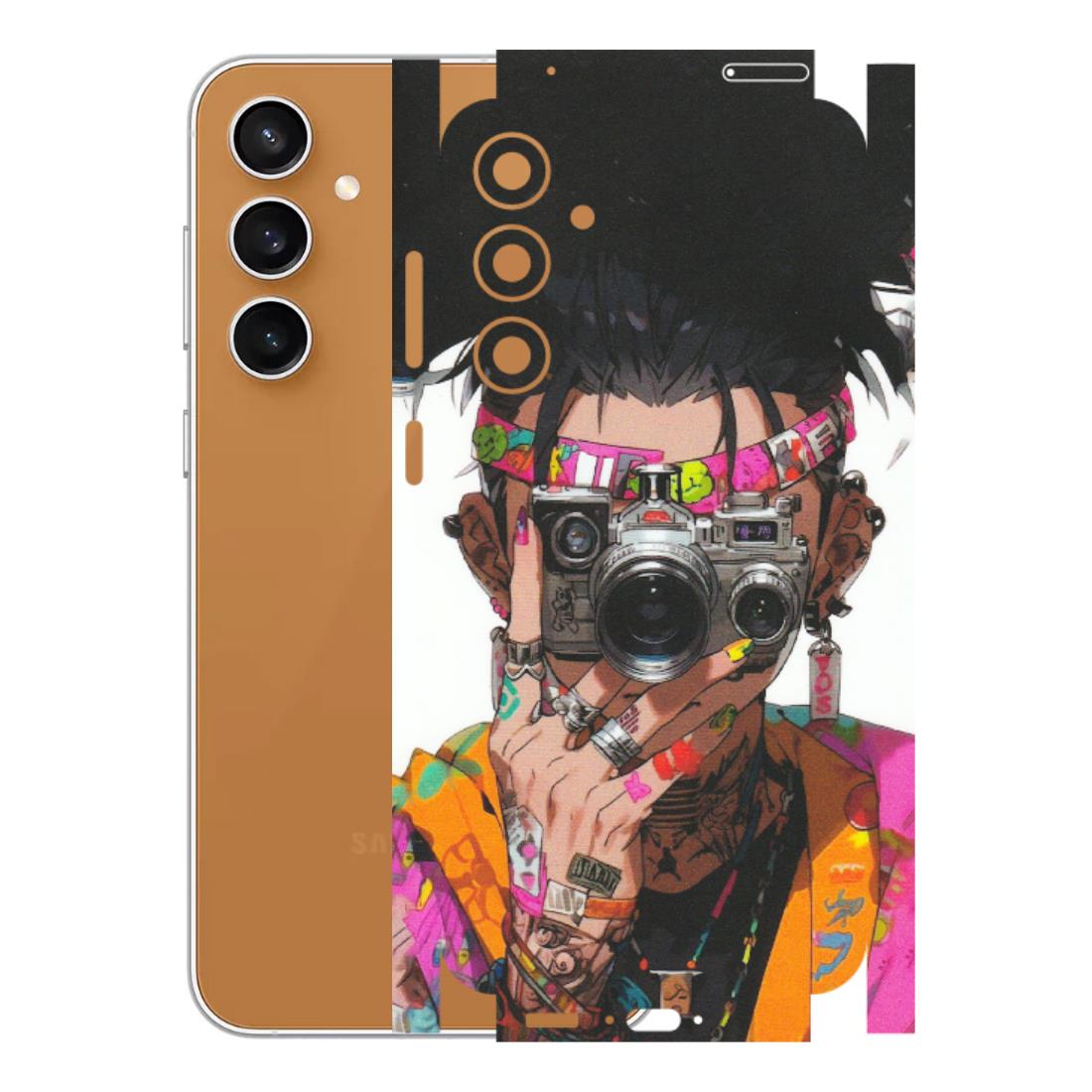 Samsung A/S Series Phone Skins (All Models) - Camera Lover Girl - Matte Finish (M-09) Samsung Galaxy S23 FE (5G)