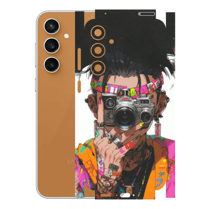 Samsung A/S Series Phone Skins (All Models) - Camera Lover Girl - Matte Finish (M-09) Samsung Galaxy S23 FE (5G)